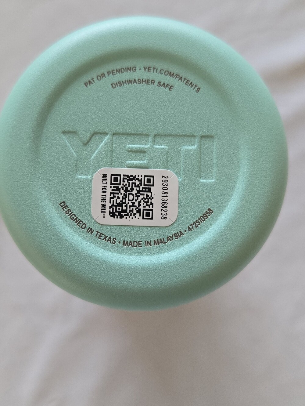 YETI Slimcan 12oz. Rambler Slipcover Can Holder Mint Green - Picture 2 of 3